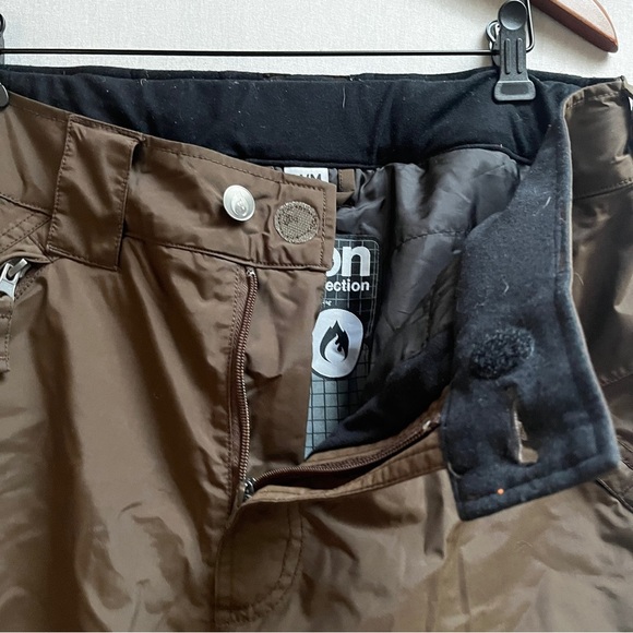 Arson Men's snowboarding ski Brown Pants Sz M - Picture 9 of 16